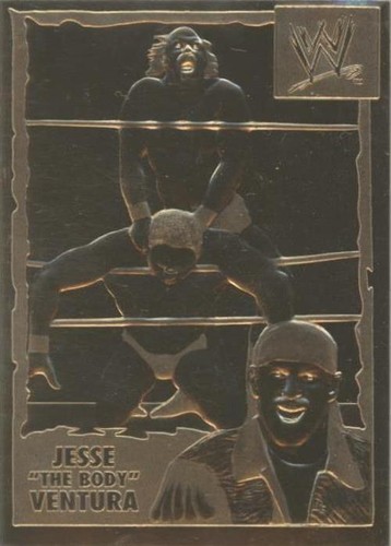 1999-2005 Danbury Mint 22k Gold WWF/E - Jesse Ventura #11