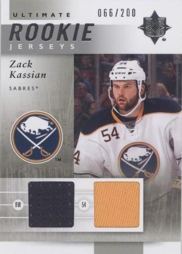 2011-12 Ultimate Collection - Zack Kassian #URJ-ZK