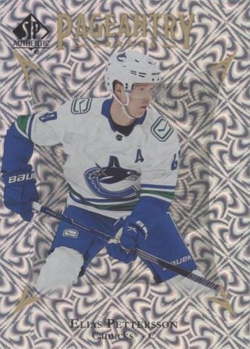 2021-22 SP Authentic - Elias Pettersson #P-33