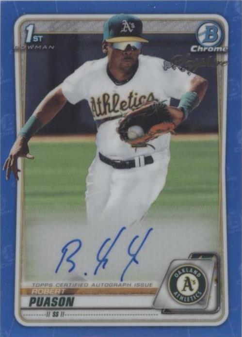2020 Bowman Chrome Sapphire Edition - Robert Puason #BSPA-RP