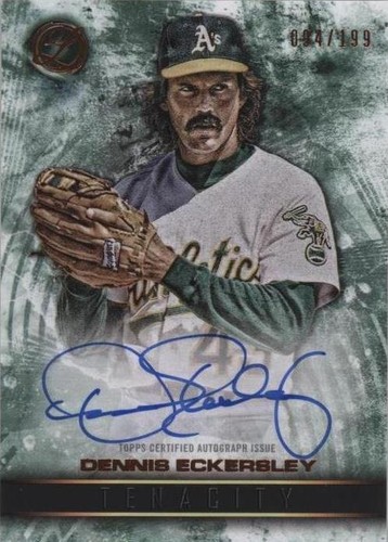 2016 Topps Legacies of Baseball - Dennis Eckersley #TA-DE
