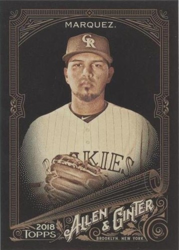 2018 Topps Allen & Ginter's X - German Marquez #349