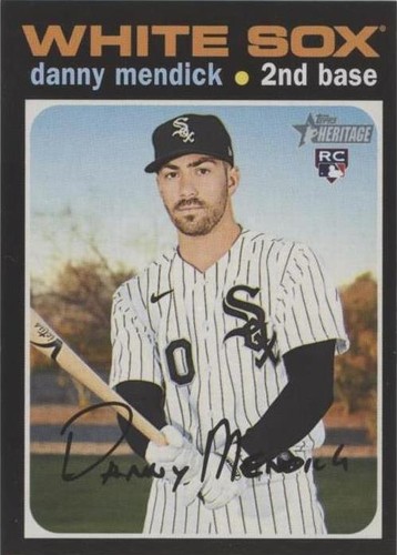 2020 Topps Heritage High Number - Danny Mendick #523