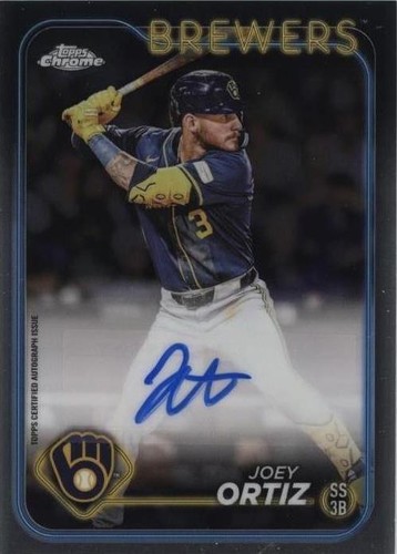 2024 Topps Chrome Update Series - Joey Ortiz #AC-JO