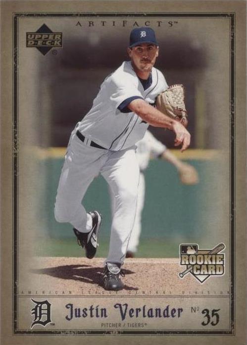 Artefatos Upper Deck 2006 - Justin Verlander #63
