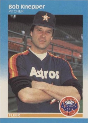 1987 Fleer - Bob Knepper #61