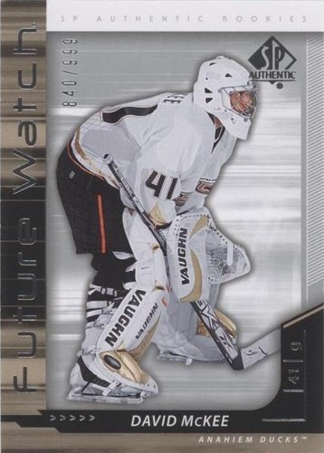 2006-07 SP Authentic - David Mckee #250