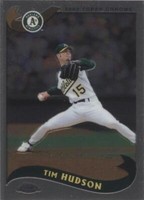 2002 Topps Chrome - Tim Hudson #590