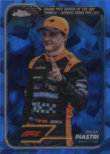 2024 Topps Chrome Sapphire Edition Formula 1 - Oscar Piastri #174