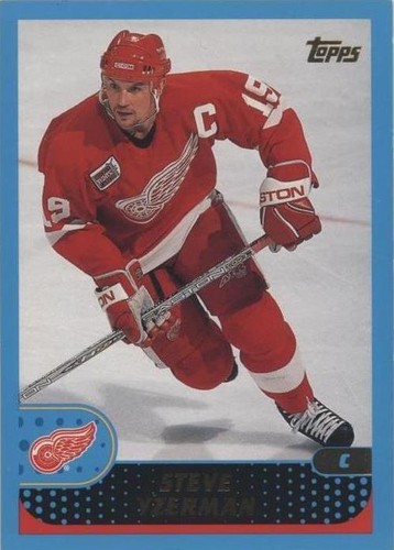 2001-02 UD #216 STEVE YZERMAN *Young Guns Flashback* KSA 9.5