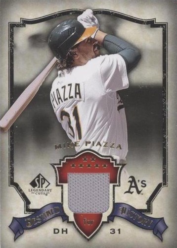 2008 SP Legendary Cuts - Mike Piazza #DH-MP