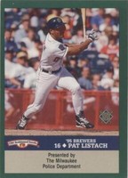 1995 Milwaukee Brewers Police - Pat Listach #16