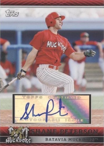 2010 Topps Pro Debut - Shane Peterson #PDA-SP