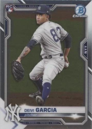 2021 Bowman Chrome - Deivi Garcia #55