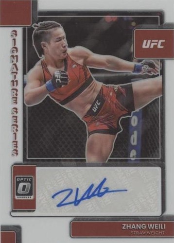 2023 Panini Donruss Optic UFC - Zhang Weili #SS-ZWL