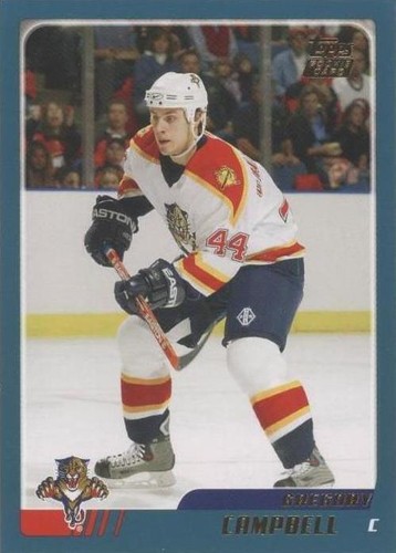 2003-04 Topps Traded - Gregory Campbell #TT111