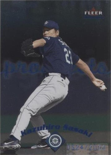 2000 Fleer Mystique - Kazuhiro Sasaki #147