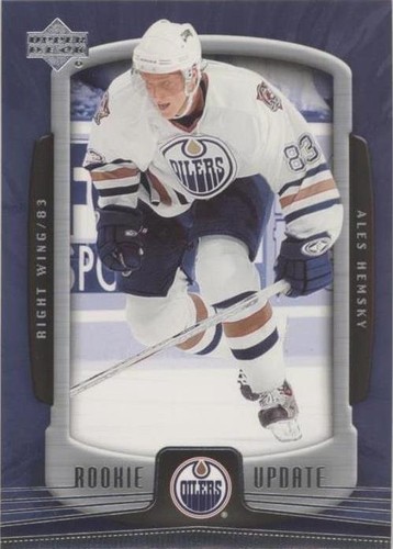 2005-06 Upper Deck Rookie Update - Ales Hemsky #40