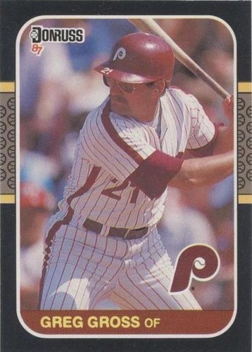 1987 Donruss - Greg Gross #385