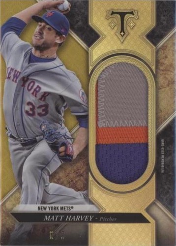 2017 Topps Triple Threads - Matt Harvey #SJR-MHV