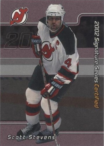 2001-02 In the Game Be A Player Signature Series - Scott Stevens #C-43