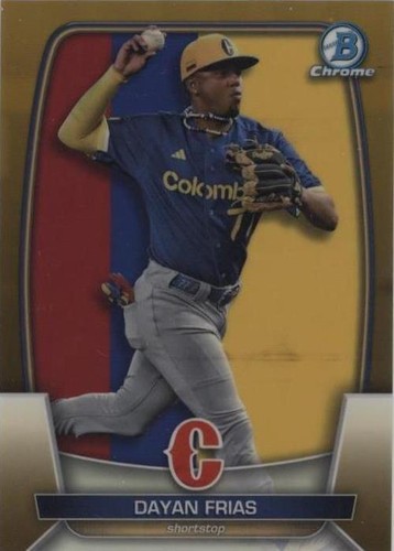 2023 Bowman Chrome - Dayan Frias #WBC-14