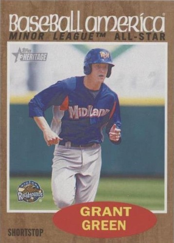 2011 Topps Heritage Minor League Edition - Grant Green #210