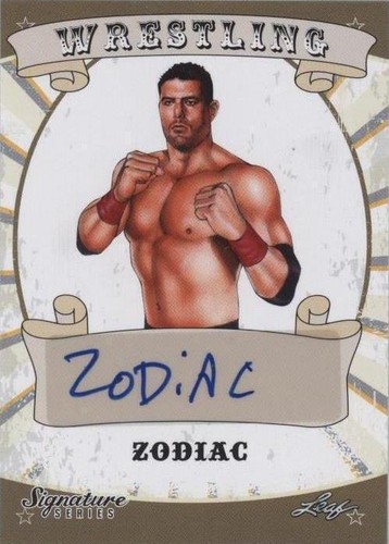 2016 Leaf Signature Series Wrestling - Zodiac #92