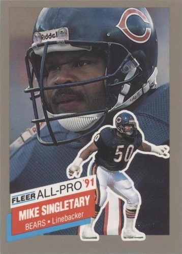 1991 Fleer Mike Singletary #22