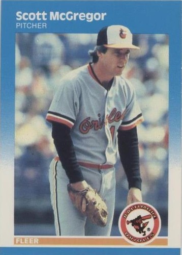 1987 Fleer - Scott McGregor #475