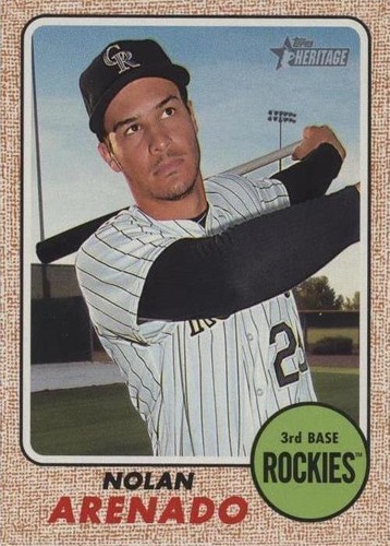 2017 Topps Heritage - Nolan Arenado #403