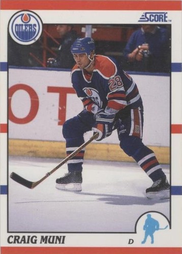 1990-91 Score - Craig Muni #38