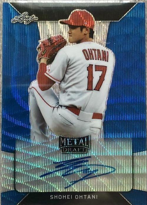 2018 Leaf Metal Draft - Shohei Ohtani #BA-SO1