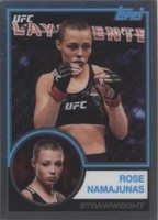 2018 Topps Chrome UFC - Rose Namajunas #UFC83-RN