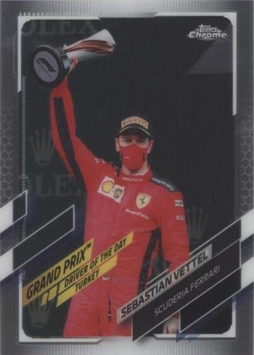 2021 Topps Chrome Formula 1 - Sebastian Vettel #158