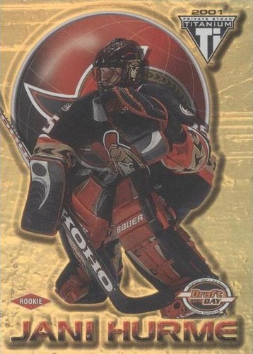 2000-01 Pacific Private Stock Titanium Draft Edition - Jani Hurme #135