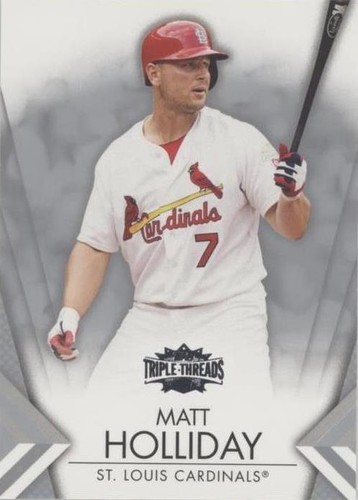 2012 Topps Triple Threads - Matt Holliday #14