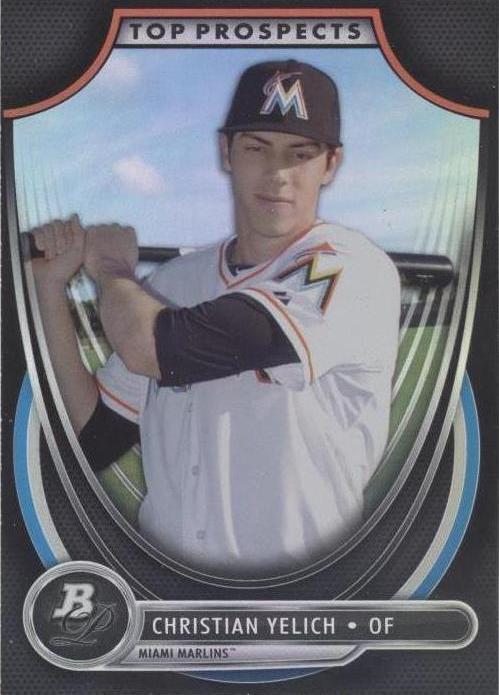 2013 年 Bowman 白金 - Christian Yelich #TP-CY