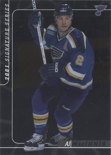 2000-01 In the Game Be A Player Signature Series - Al MacInnis #128