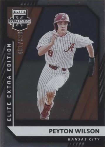 2021 Panini Elite Extra Edition - Peyton Wilson #66