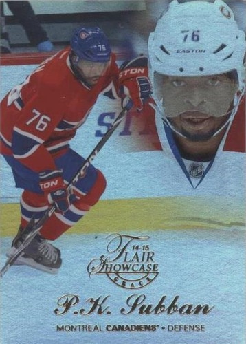 2014-15 Fleer Showcase - P. K. Subban #37