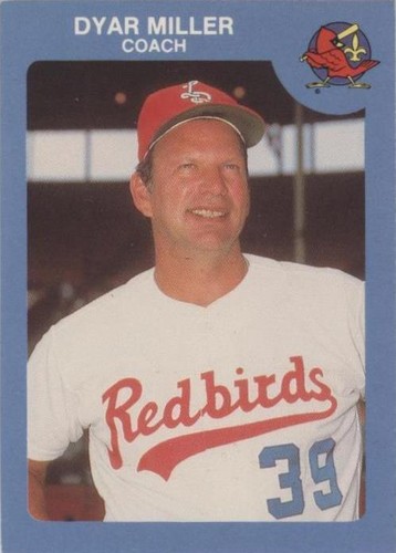 1986 Louisville Redbirds - Dyar Miller #2