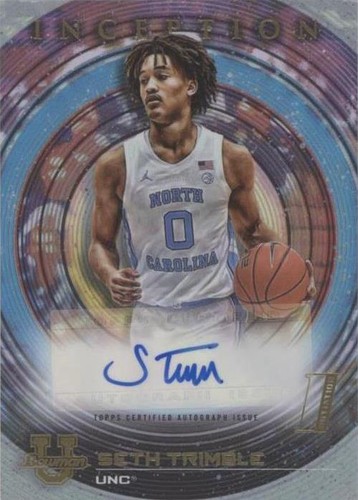 2022-23 Bowman Inception University - Seth Trimble #BIA-ST