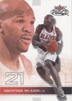 2001-02 Fleer Force - Ruben Patterson #161