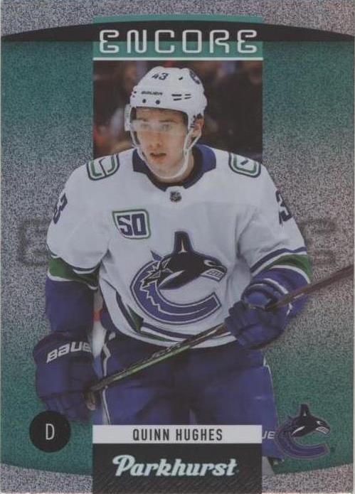 2020-21 Upper Deck Parkhurst - Quinn Hughes #E-1