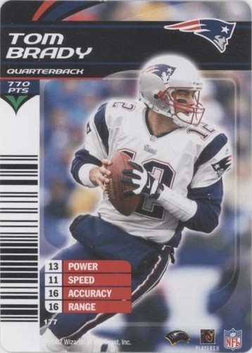 2002-03 NFL Showdown Tom Brady #177