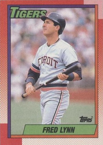 1990 Topps - Fred Lynn #107