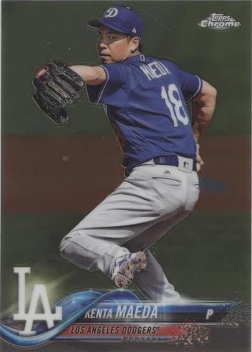 2018 Topps Chrome - Kenta Maeda #181
