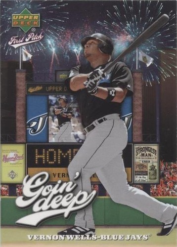 2006 Upper Deck First Pitch - Vernon Wells #GD-34