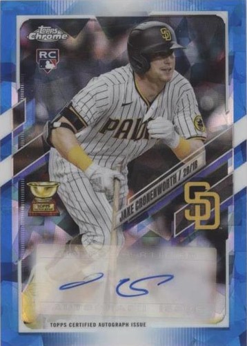 2021 Topps Chrome Update Series Sapphire Edition - Jake Cronenworth #RA-JC
